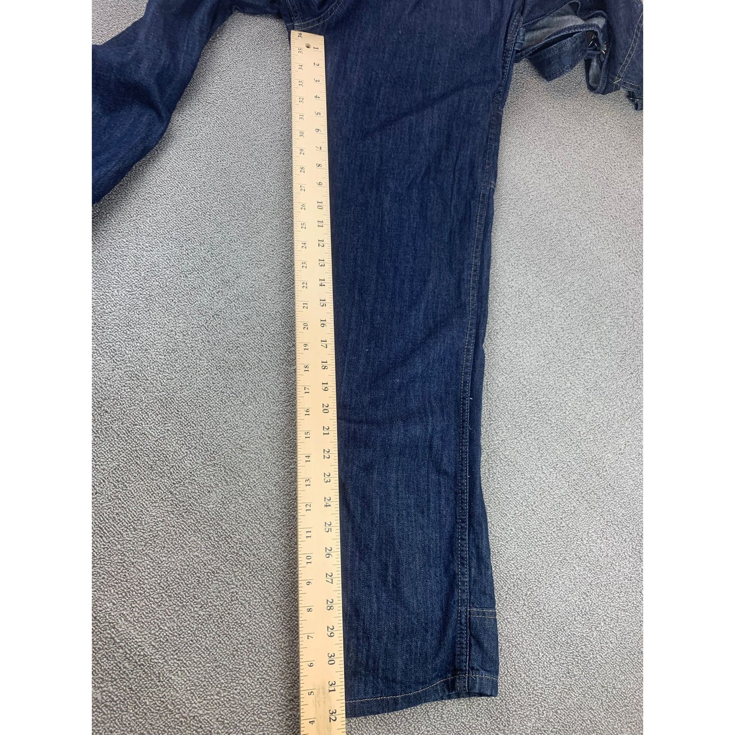 Dickies Overalls Women's Small Blue Relaxed Fit Straight Leg Carpenter Denim