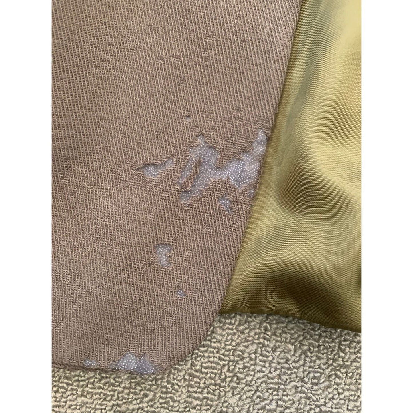 GianMarco Venturi Women's 46 Brown Button Front Long Jacket