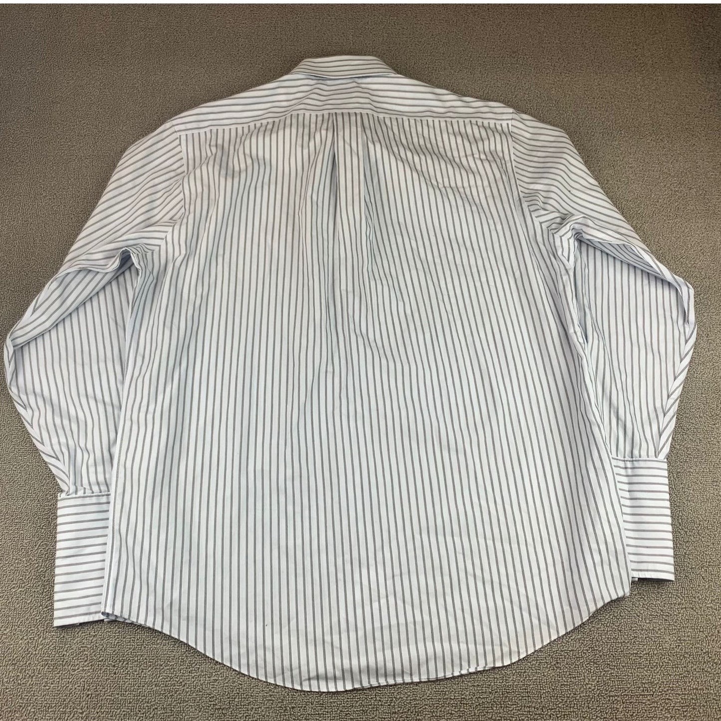 Brooks Brothers 346 Striped Button Up Men's 16 1/2-32 French Cuffs