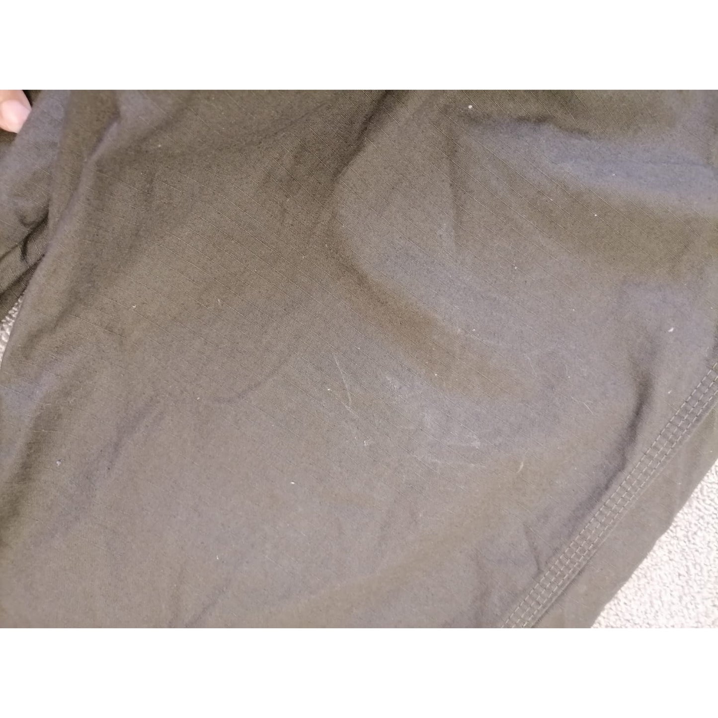 Wrangler 42x34 Male Olive Green 100% Cotton Utility Fit Durable Everyday Pants