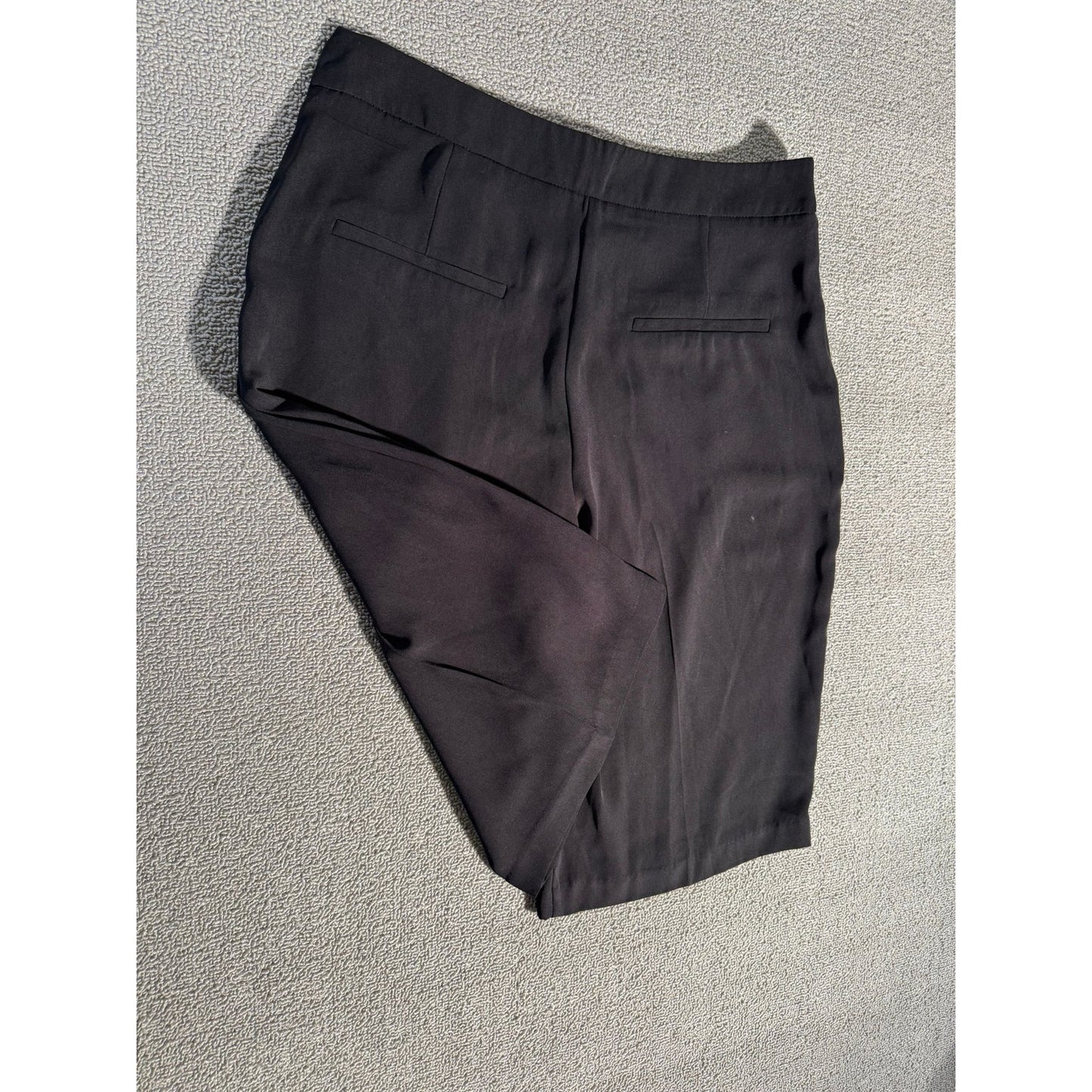 ZARA Basic Black Culotte Style Shorts Women Size XS