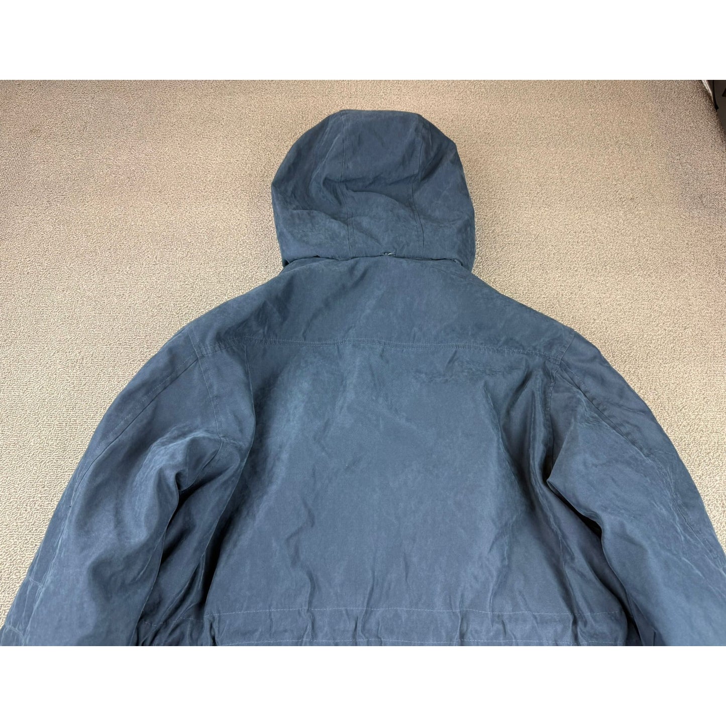 Mackintosh Women's Large Blue Insulated Hooded Jacket Parka Coat