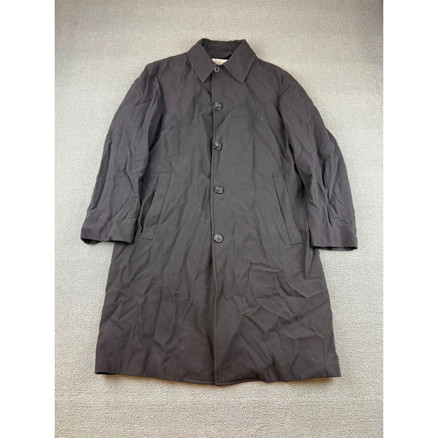 Ermenegildo Zegna Soft Men's Overcoat 48 Brown Made in Italy Cupro Viscose Coat