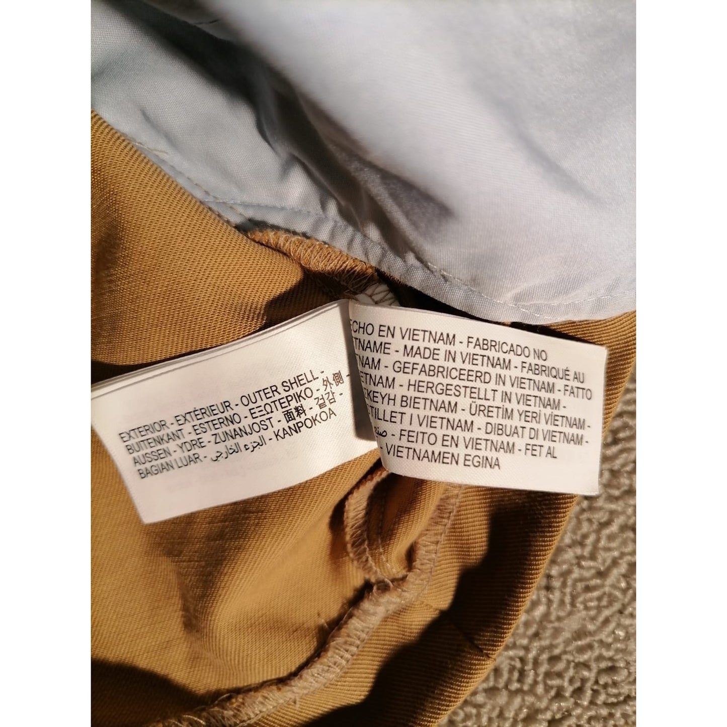 ZARA Medium Female Brown Tan Pleated Skirt with White Layered Hemline Stylish