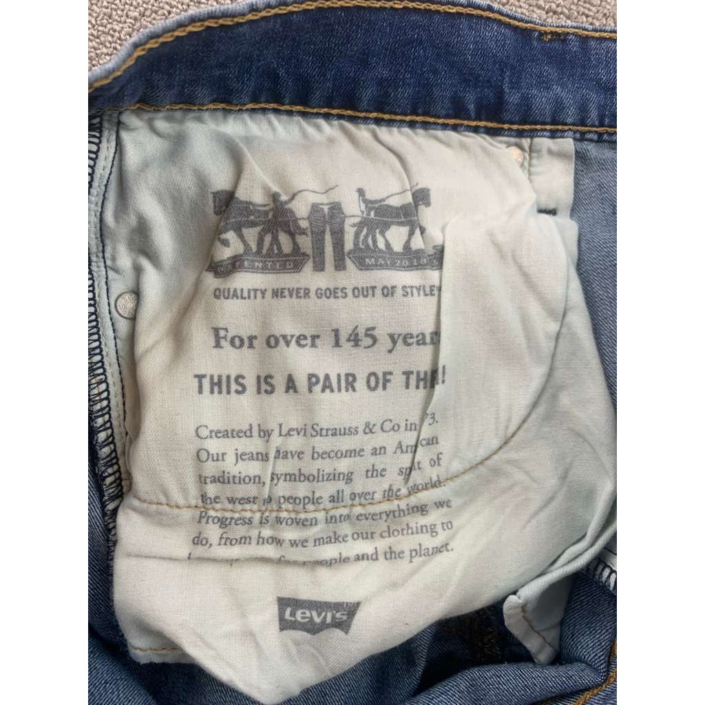 Levi's 541 Jeans Men's 36W 32L Blue Denim All Season Tech Athletic Fit