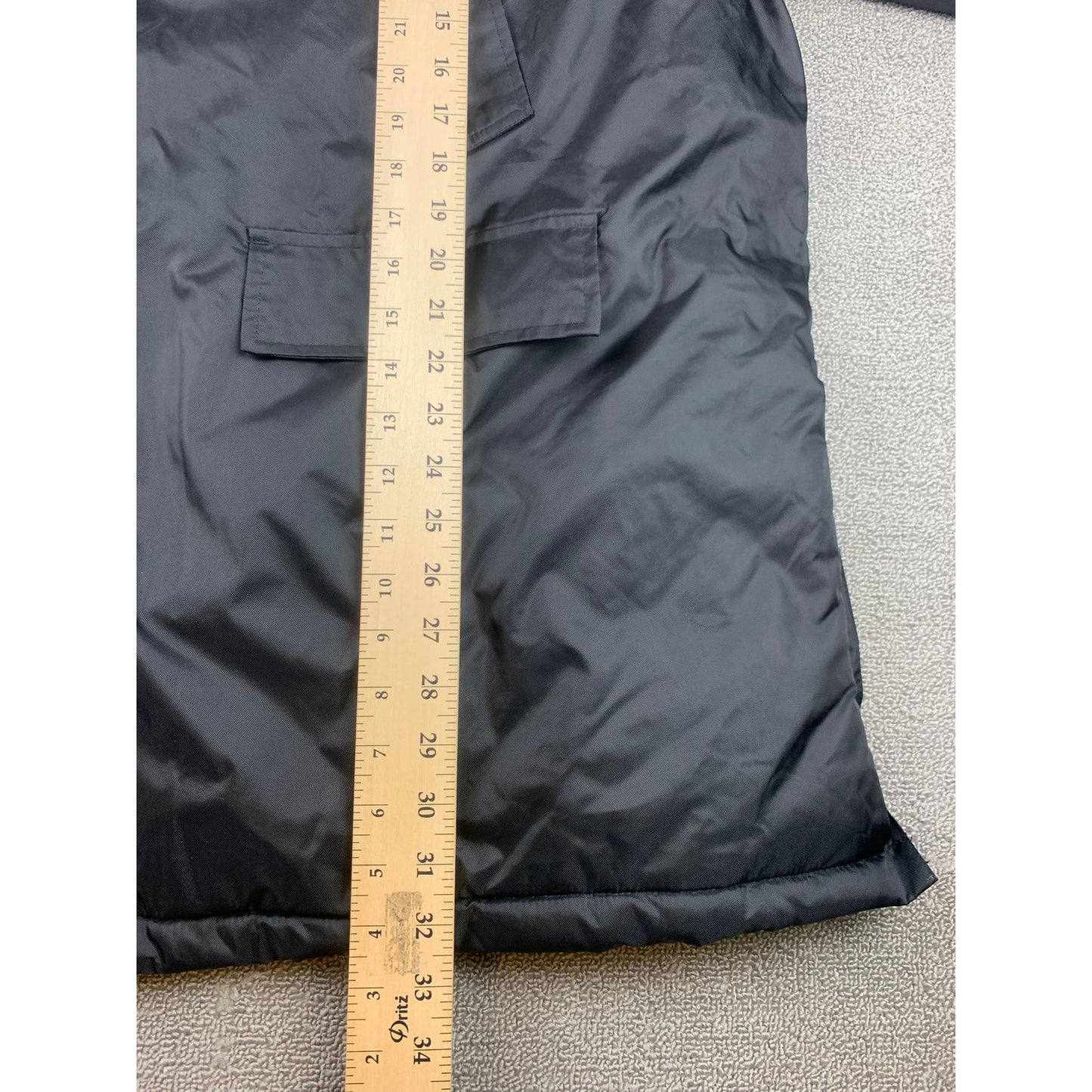 National Patrol Mens 2XL Black Jacket All Weather Puffer
