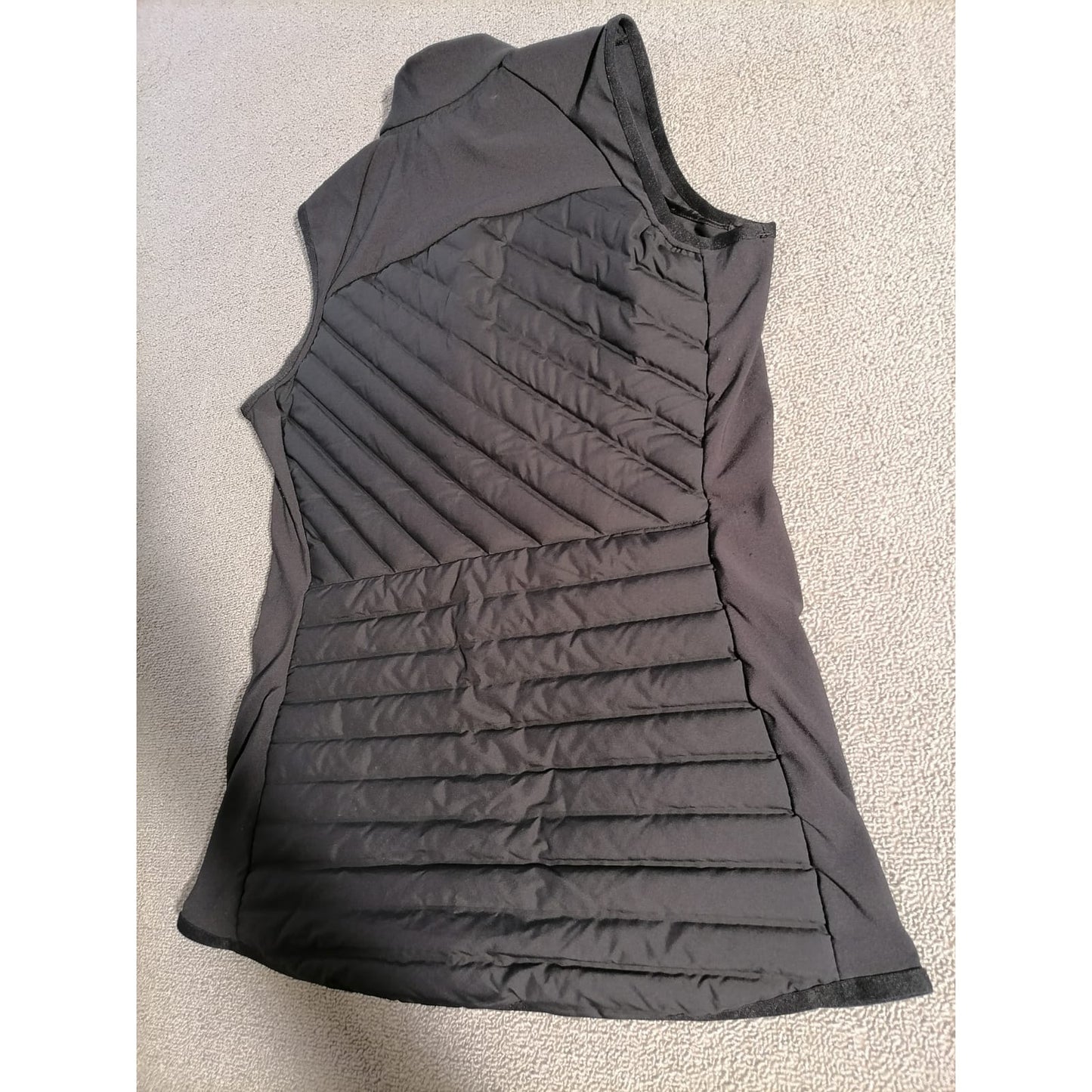 Adidas Frost Guard Insulated Golf Vest Medium Female Black Quilted Full Zip Collar Performance