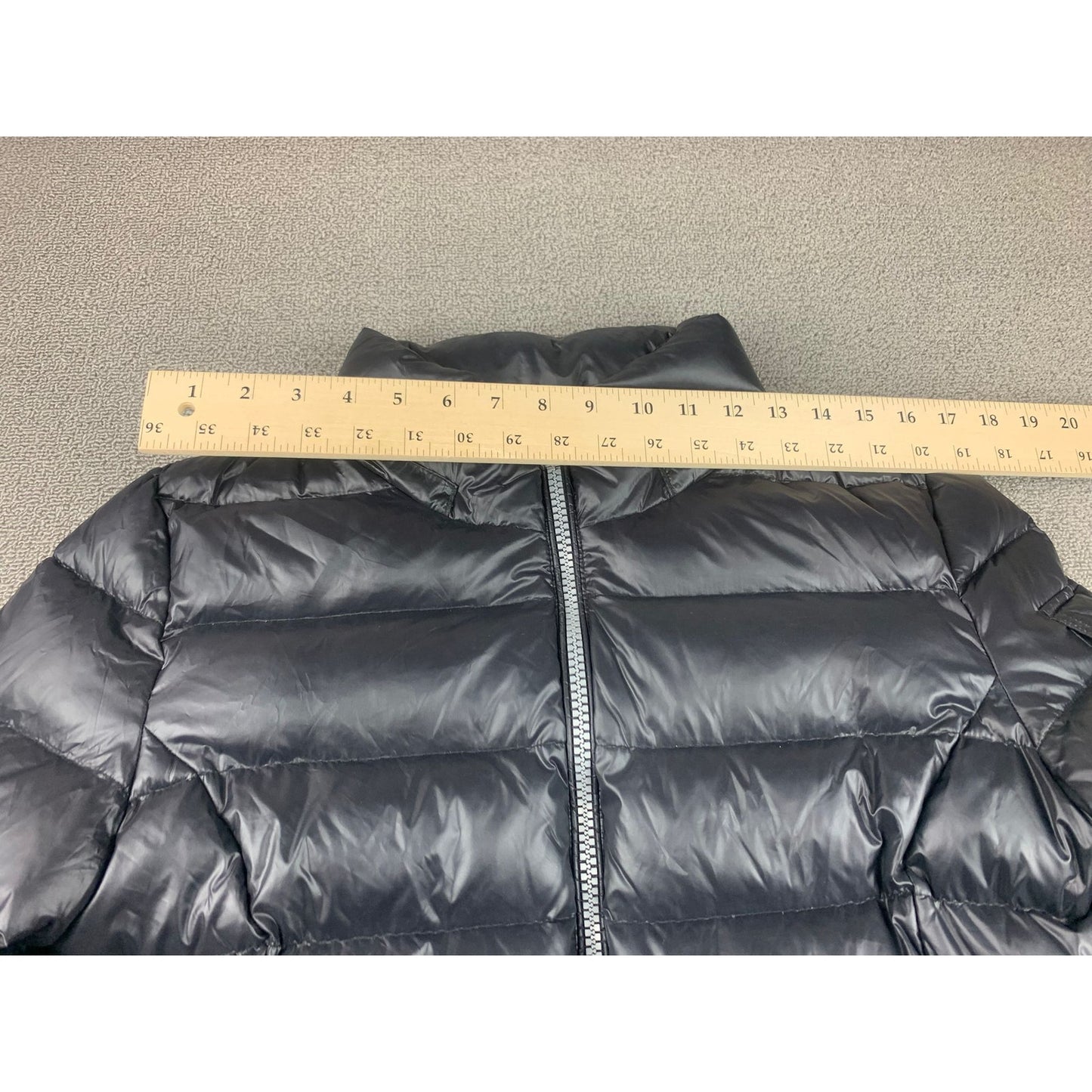 Karl Lagerfeld Womens Medium Black Down Puffer Jacket