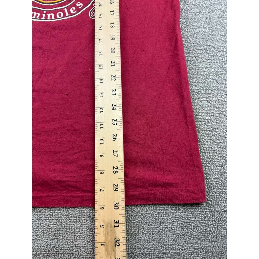 Hanes Heavyweight Florida State Seminoles T-Shirt XL USA Made 90s Single Stitch