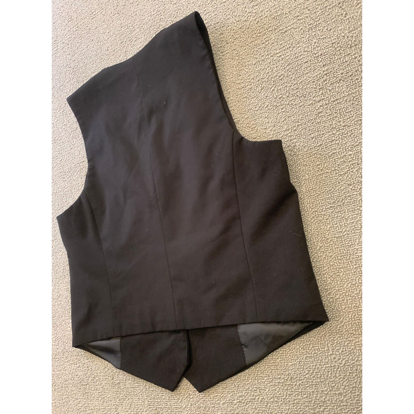 ZARA Women's XS Black Vest Dressy Formal