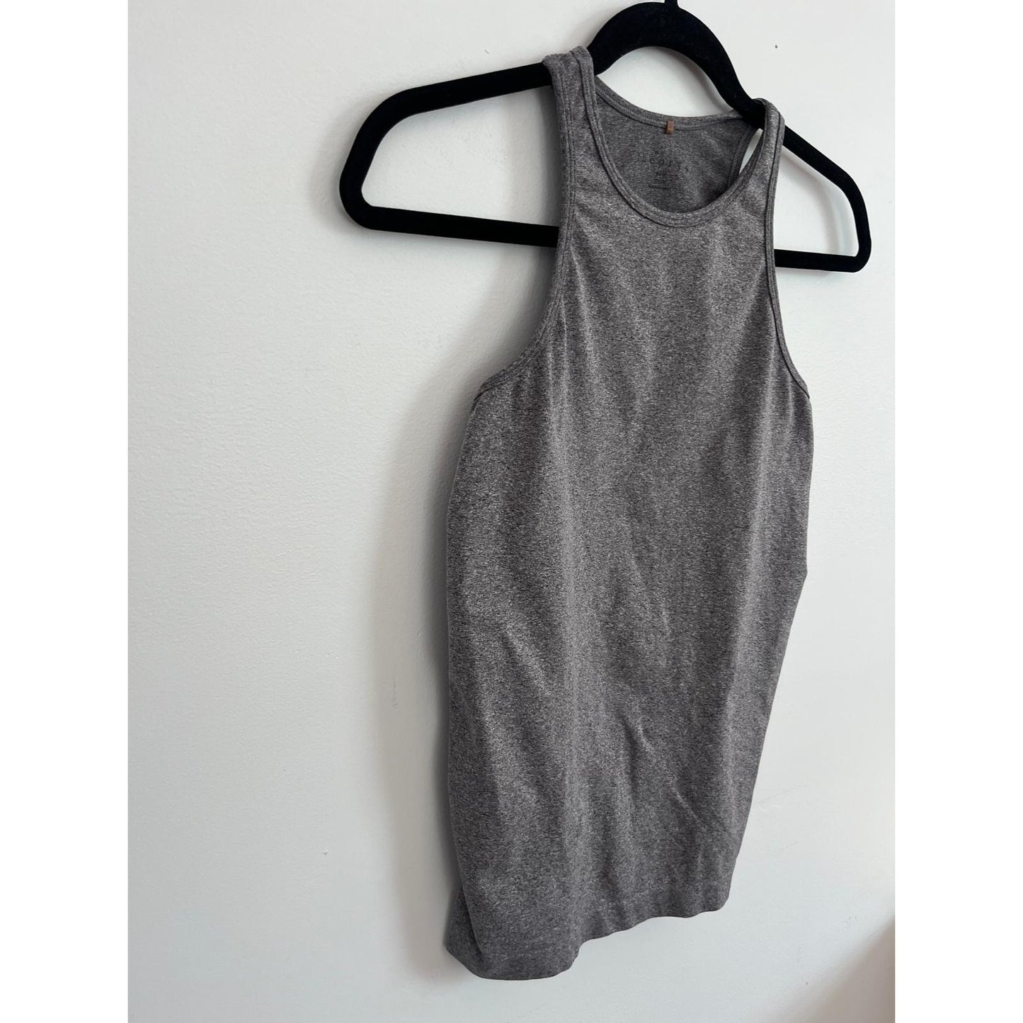 Theory Gray Tank Top Women S Racerback Lightweight Knit Stretch
