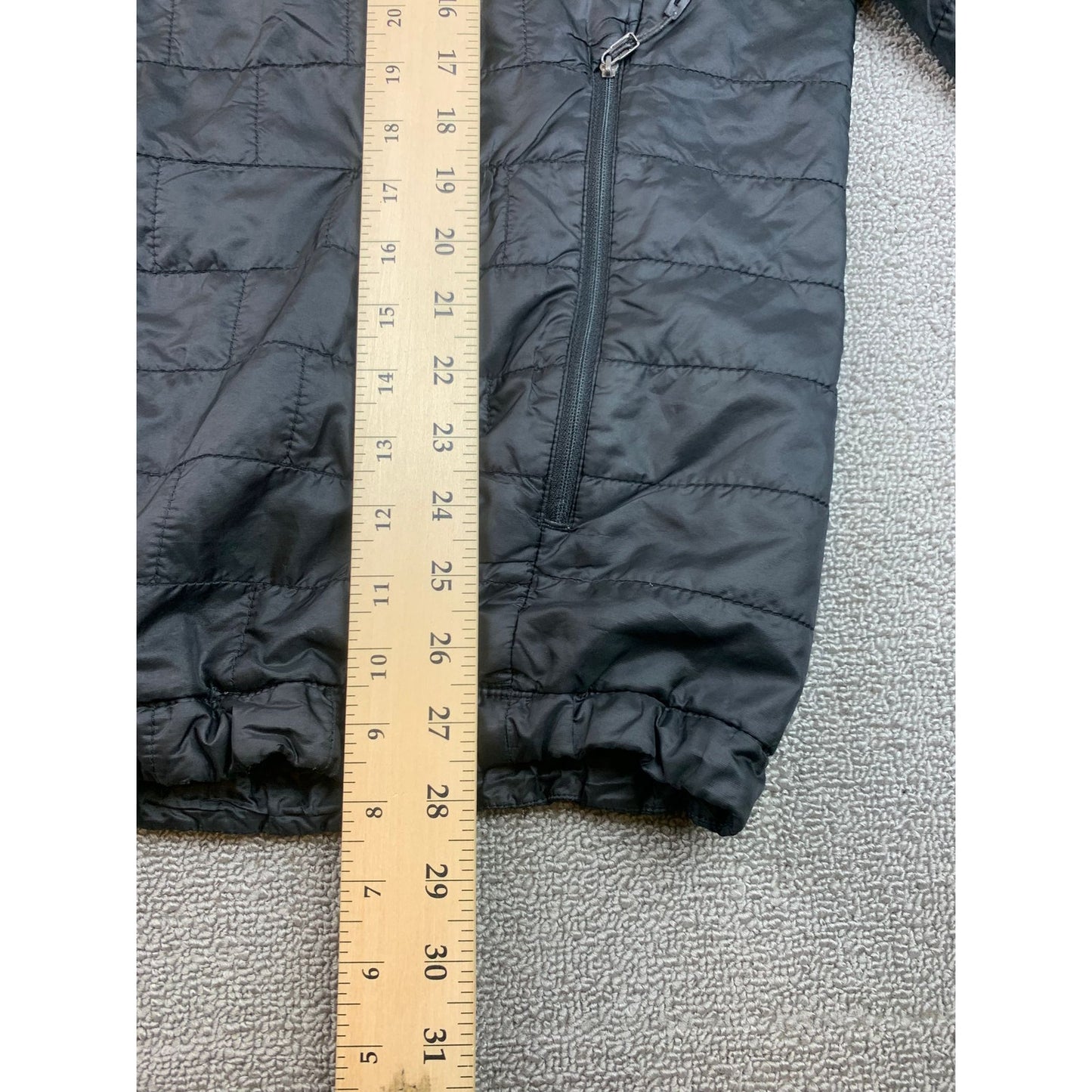 Patagonia Men's XL Black Nano Puff Jacket Insulated Quilted Full Zip