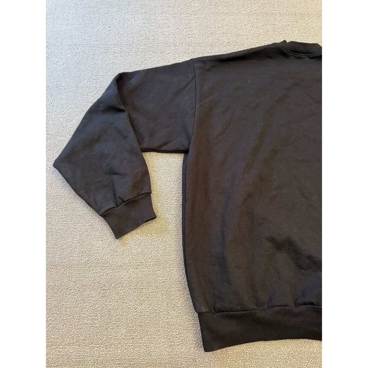 SIEGELMAN STABLE Men's Crewneck Sweatshirt XL Black Graphic Racing stable