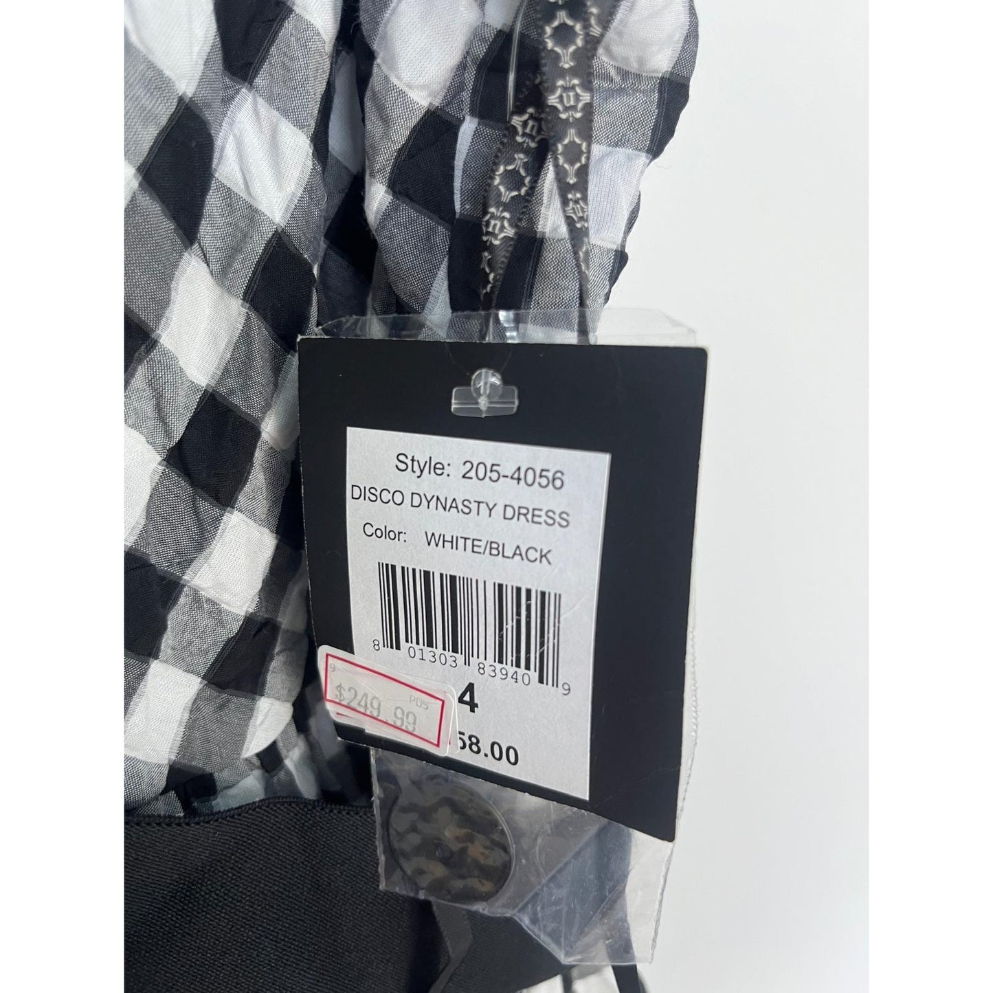 Nanette Lepore Dress Women 4 Gingham Sleeveless Fit And Flare Checkered