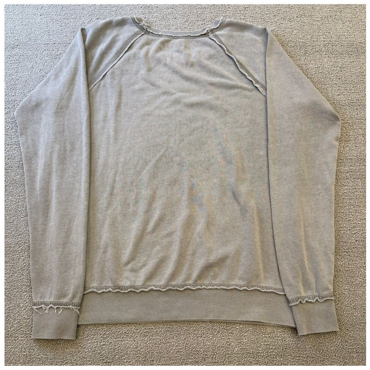 Junk Food Medium Women's The Beatles Distressed Crewneck Sweatshirt
