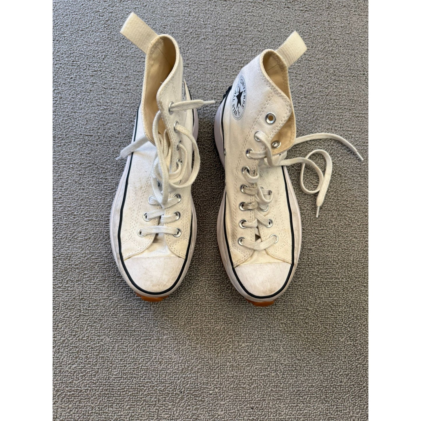 Converse Chuck Taylor Men's 7.5 White High-Top Sneakers