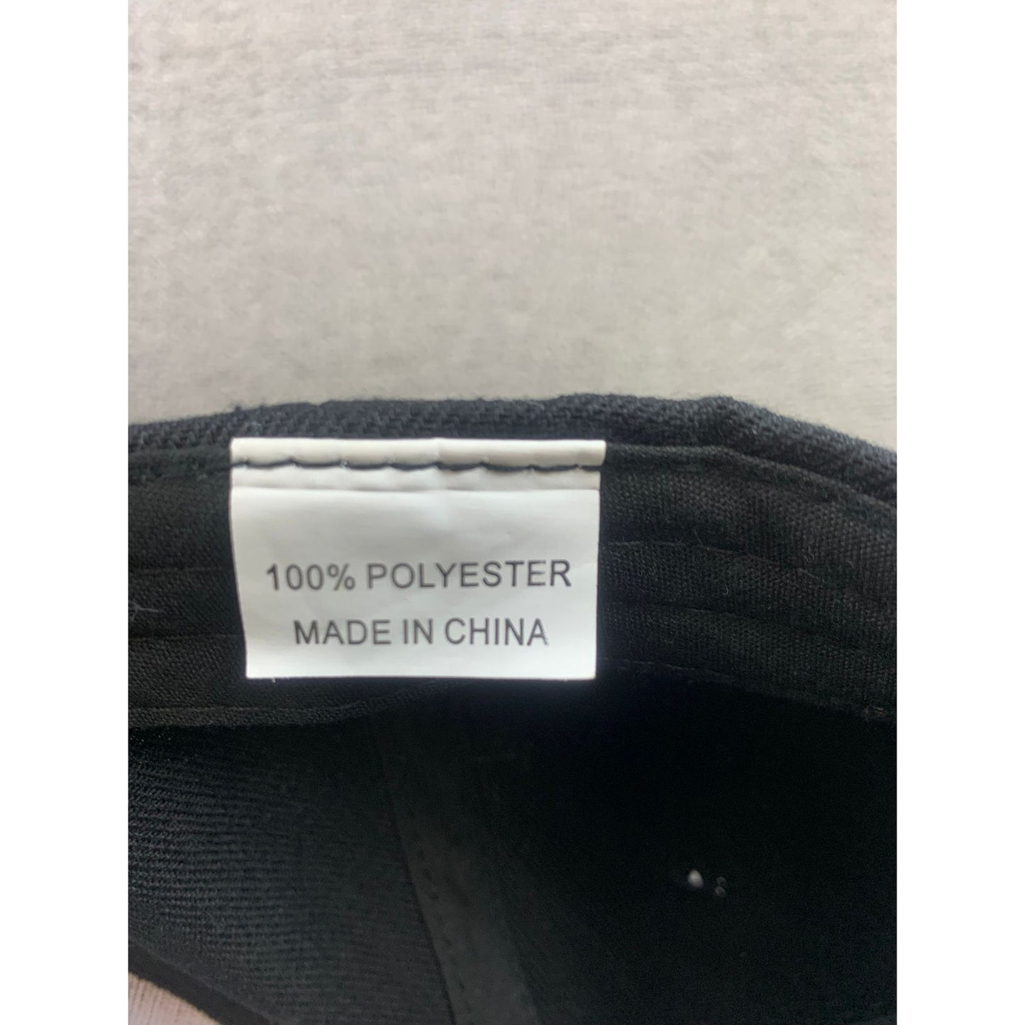 Dodgers Men's One Size Fits All Black Baseball Hat Cap