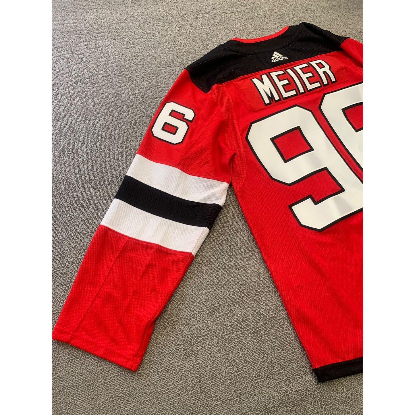 Adidas New Jersey Devils MEIER #96 NHL Hockey Jersey Size 54