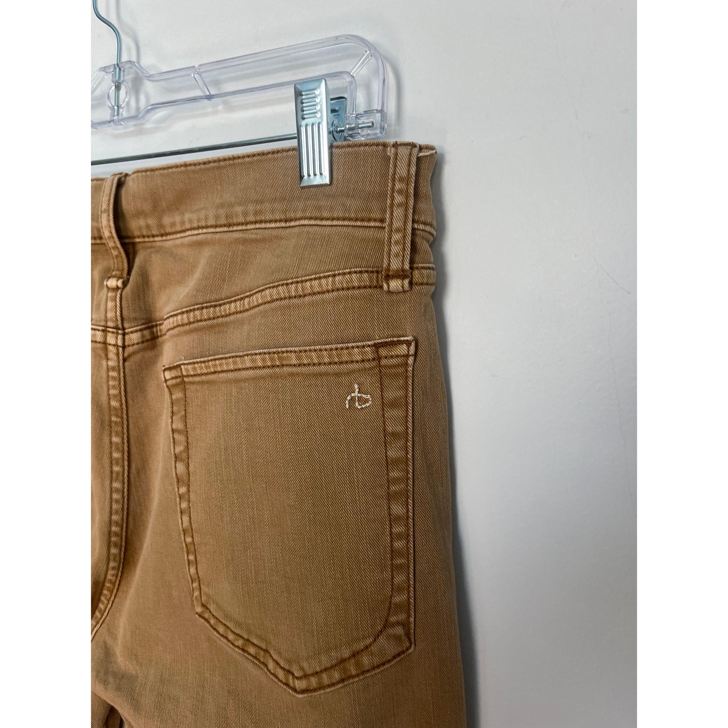 Rag & Bone Slim Fit 2 Men 33x32 Tan Stretch Cotton Pants