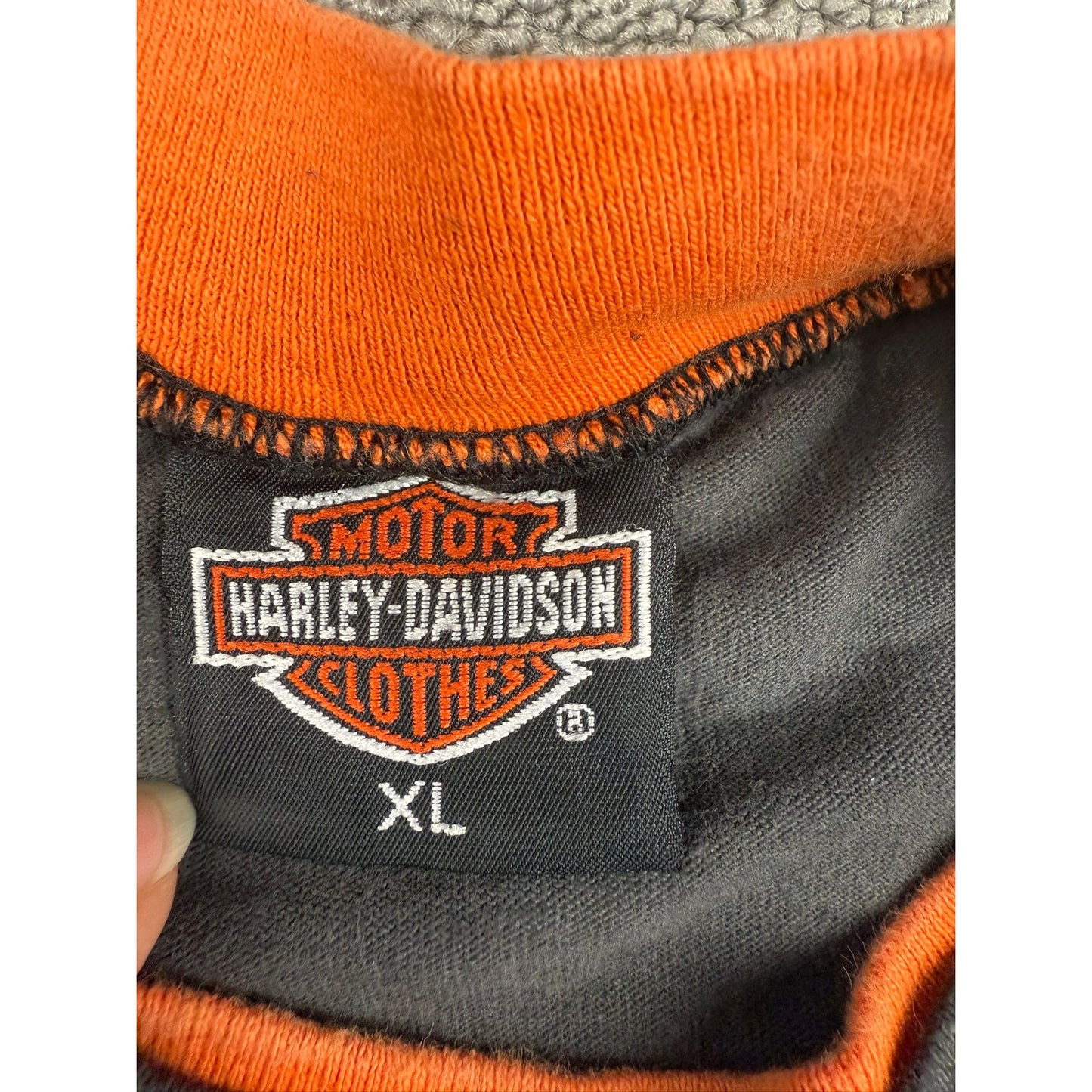 Vintage 90s Harley-Davidson Alaska T-Shirt R.K. Stratman XL Northernmost Outpost