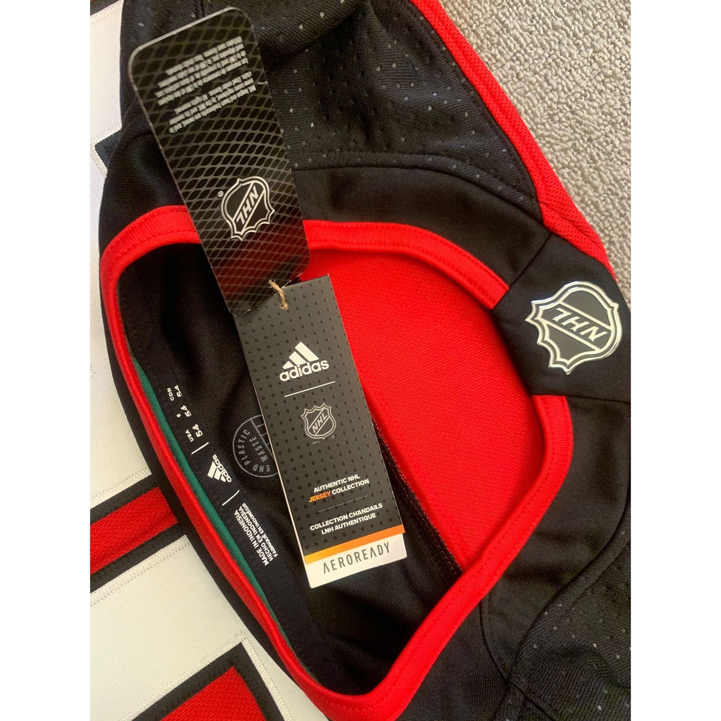 Adidas New Jersey Devils MEIER #96 NHL Hockey Jersey Size 54