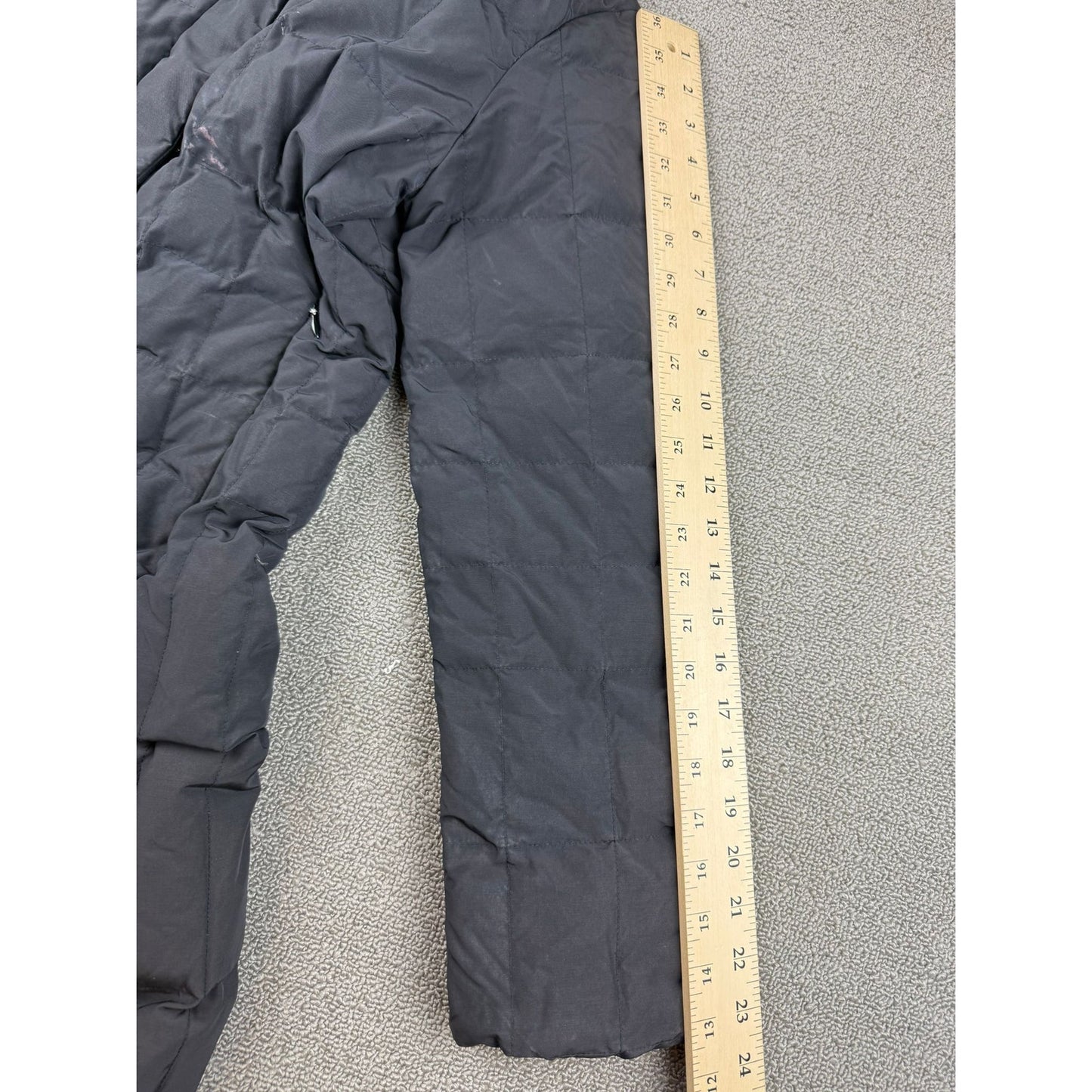 Post Card Women's 2 I38 GB4 Black Puffer Winter Coat Made In Romania