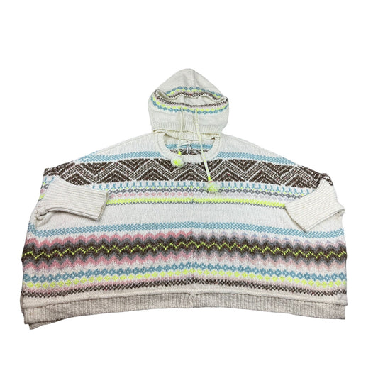 Anthropologie Women's XS/S Multi Color Removable Hooded Sweater