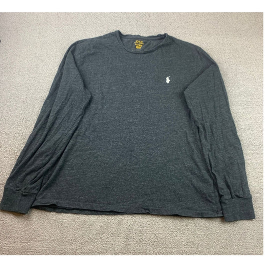 Polo Ralph Lauren Men Large Gray Long Sleeve Shirt