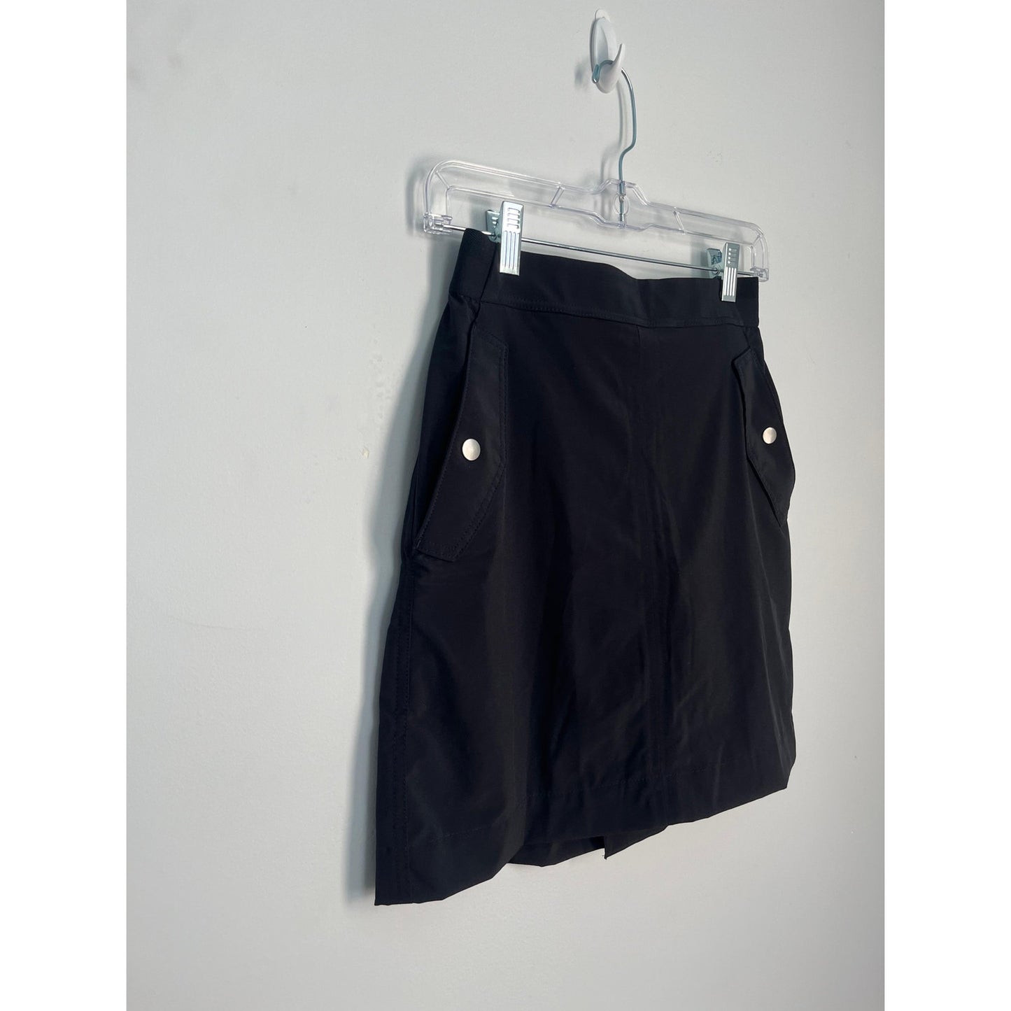 Athleta Skort Women 2 Black Athletic Performance Stretch Utility Pockets