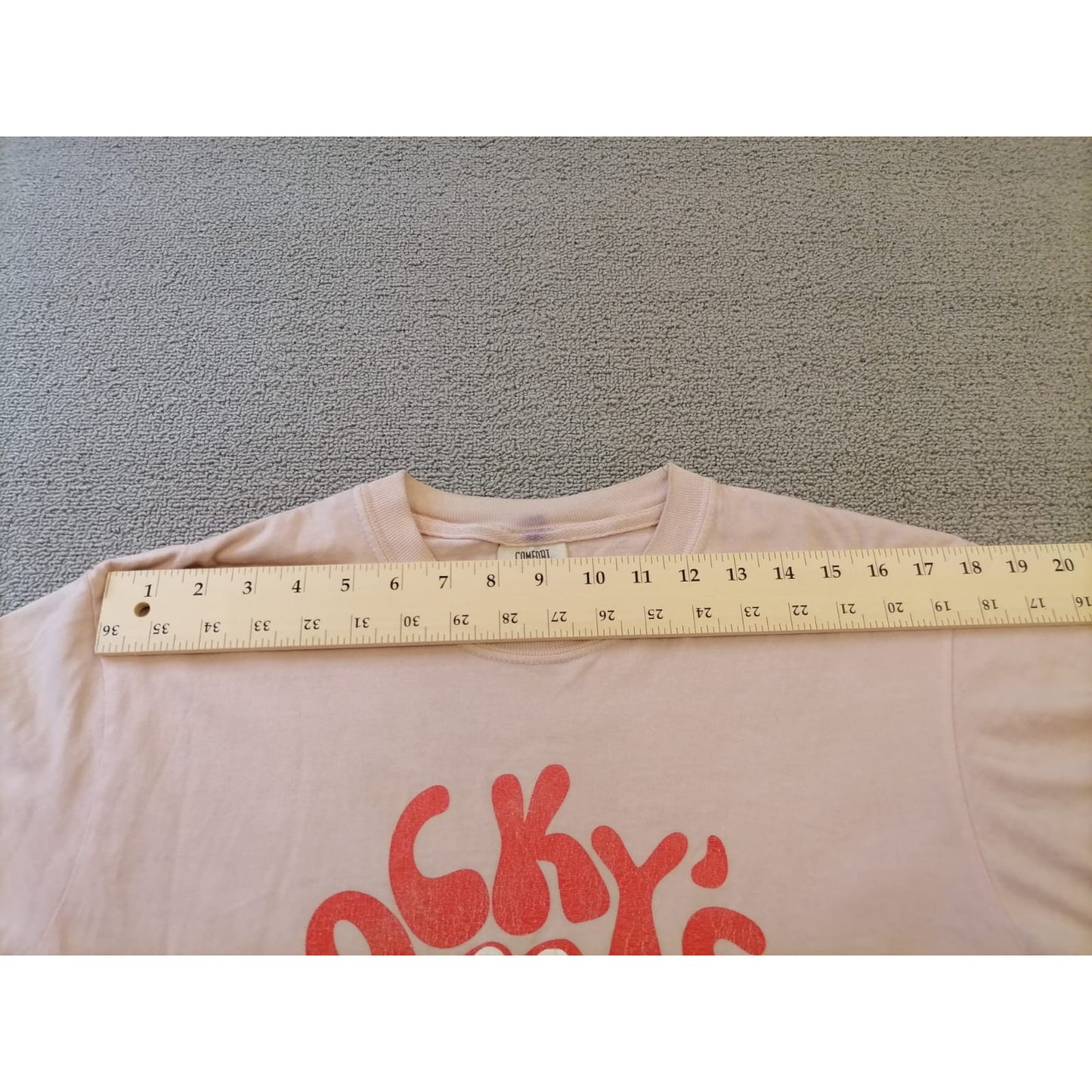 Comfort Colors Male Medium Rocky's Rager Graphic Tee Soft Cotton Casual Style