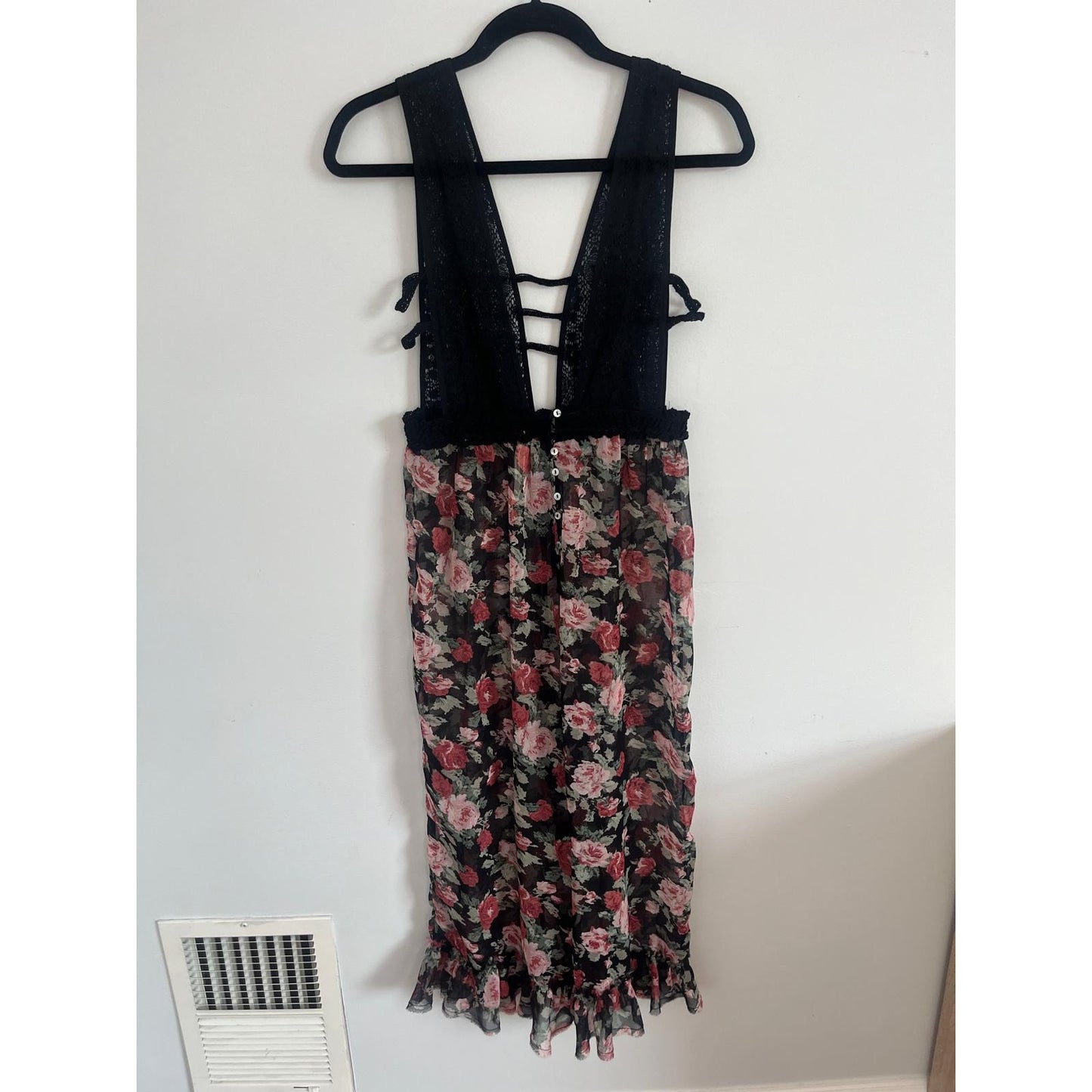 Intimately Free People romper Women S Floral Lace Sheer