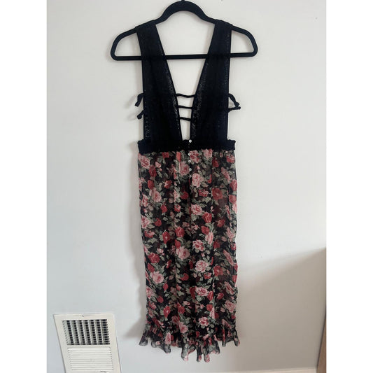 Intimately Free People romper Women S Floral Lace Sheer
