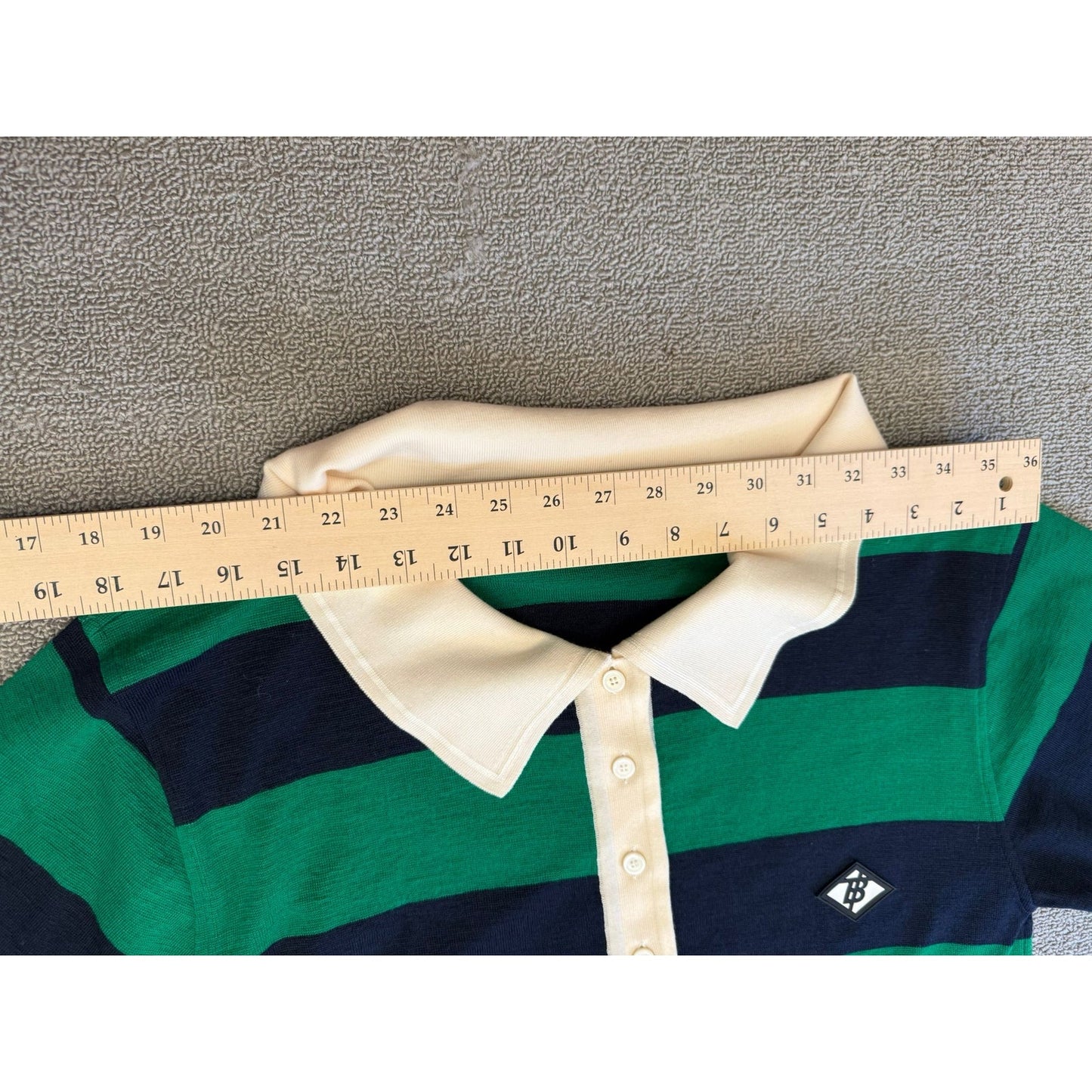 Burberry Women's XS Burberry Dress Polo Shirt Reconstructed