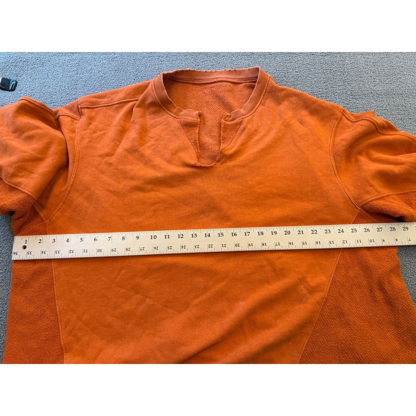 We The Free Women's Size Small Orange Pullover Sweater Baggy Over Size