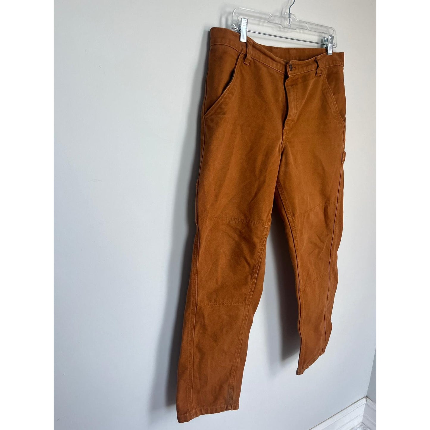The North Face Utility Work Pants Men 32 Brown Canvas Carpenter