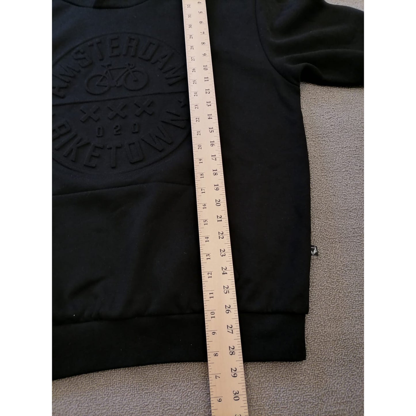 Fox Originals Male XXL Amsterdam Black Pullover Hoodie Casual Everyday Warmth