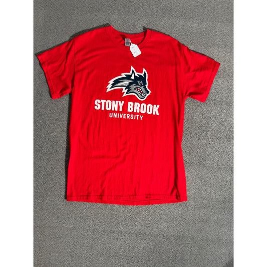 Stony Brook University Seawolves T‑shirt Men M Red College