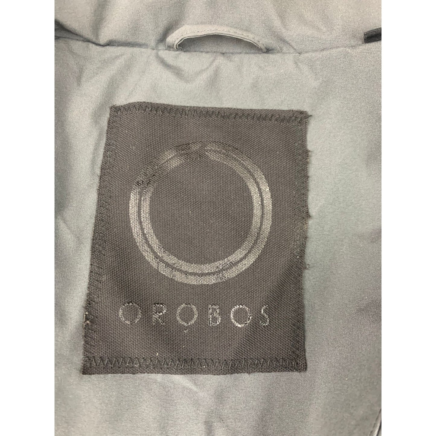 Orobos Mens Medium Gray Puffer Jacket Coat