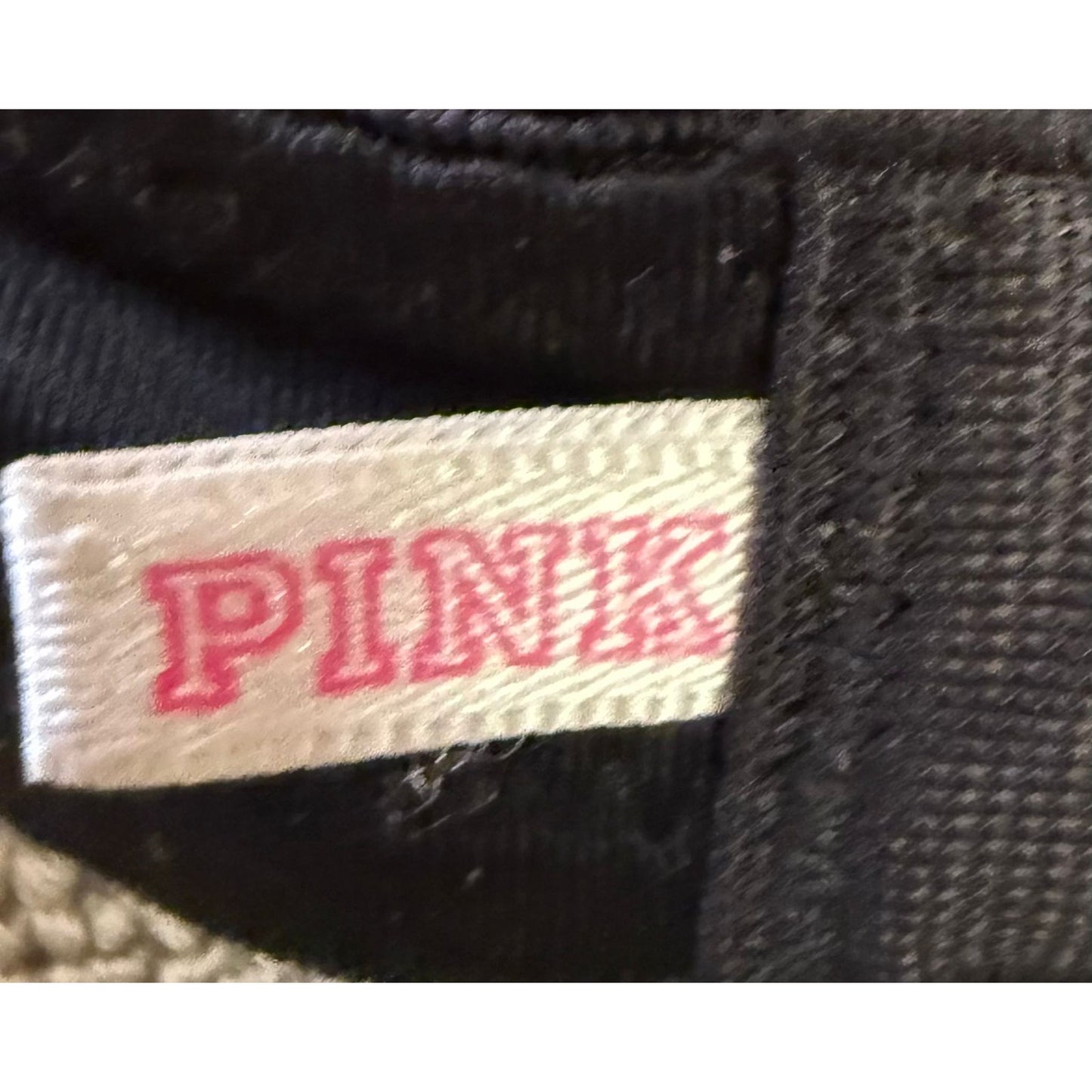 PINK Victoria's Secret Size 34B Black Push-Up Bra  Underwire Padded Lingerie