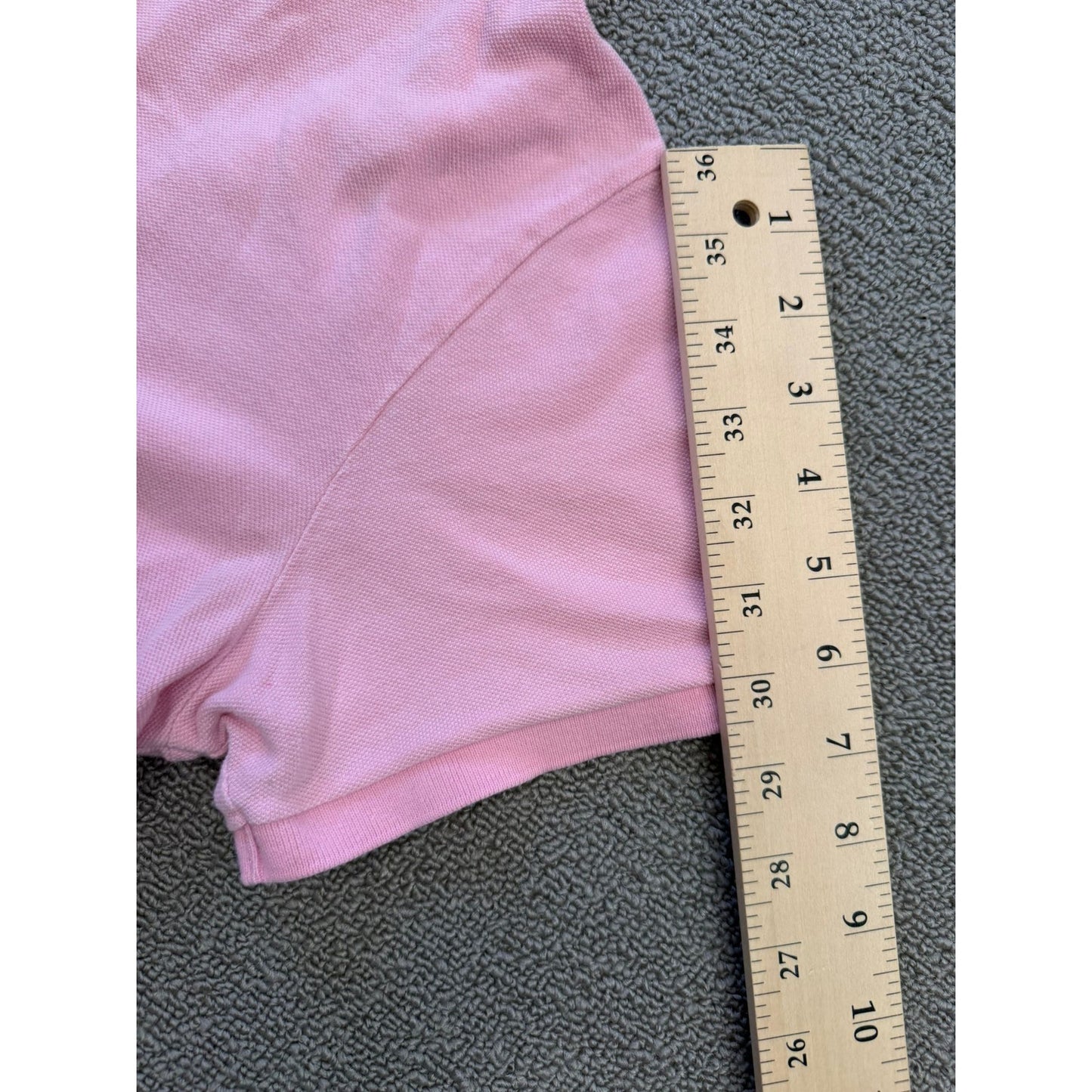 Ralph Lauren XL Pink Polo Shirt Rugby Short Sleeve Collared