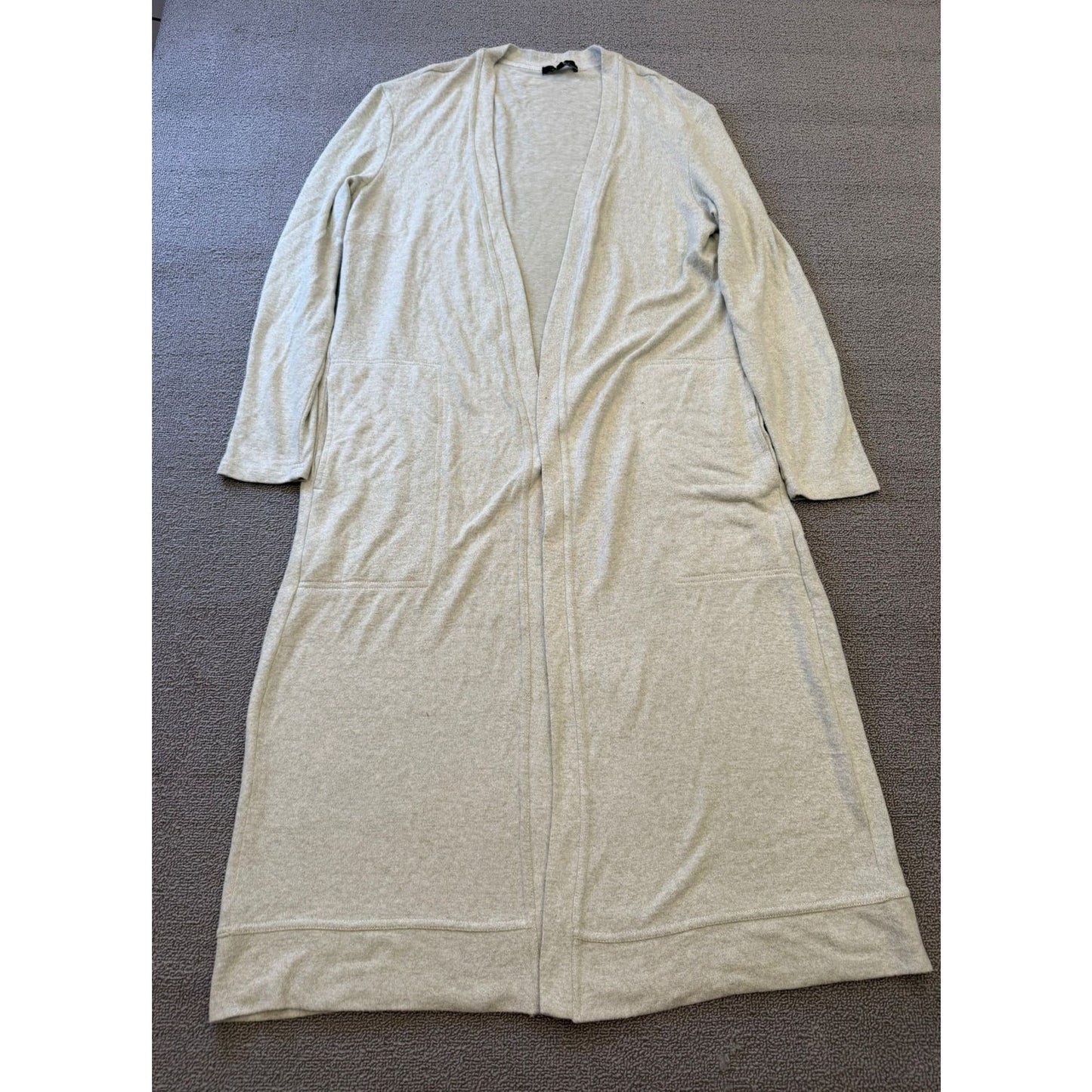 7 For All Mankind Female Size Small Open Front Long Cardigan