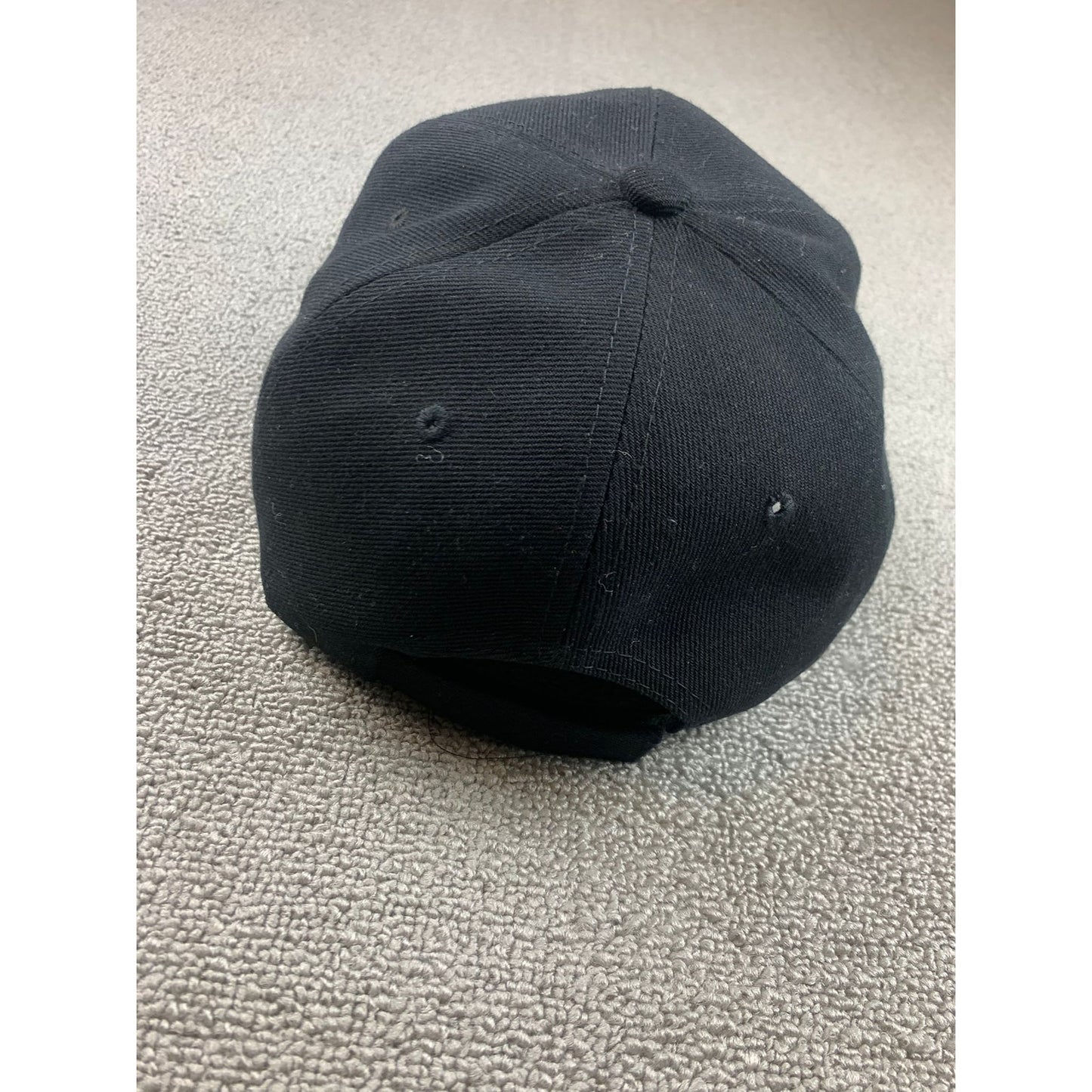 Dodgers Men's One Size Fits All Black Baseball Hat Cap