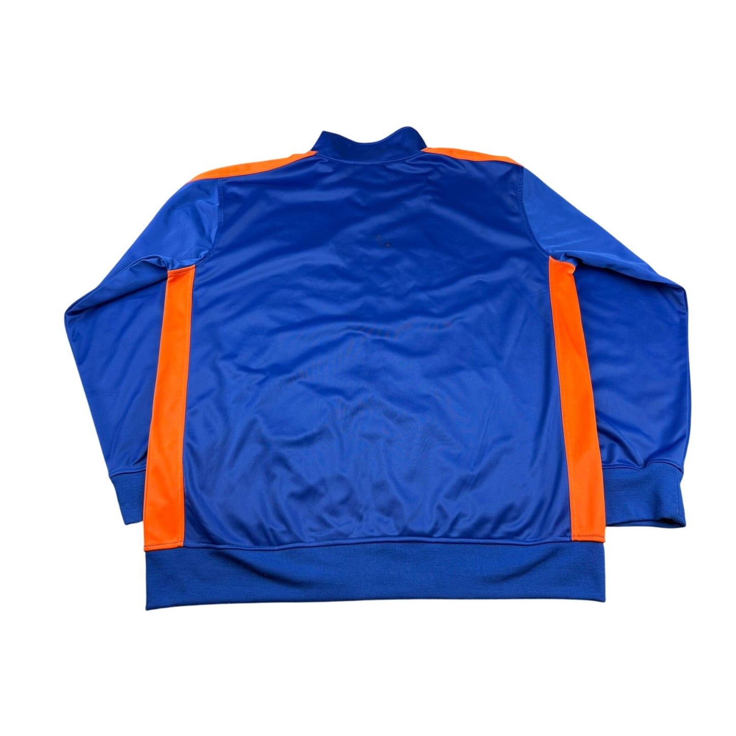 NBA Hardwood Classics Men's XL Blue Orange Knicks Track Jacket Full Zip