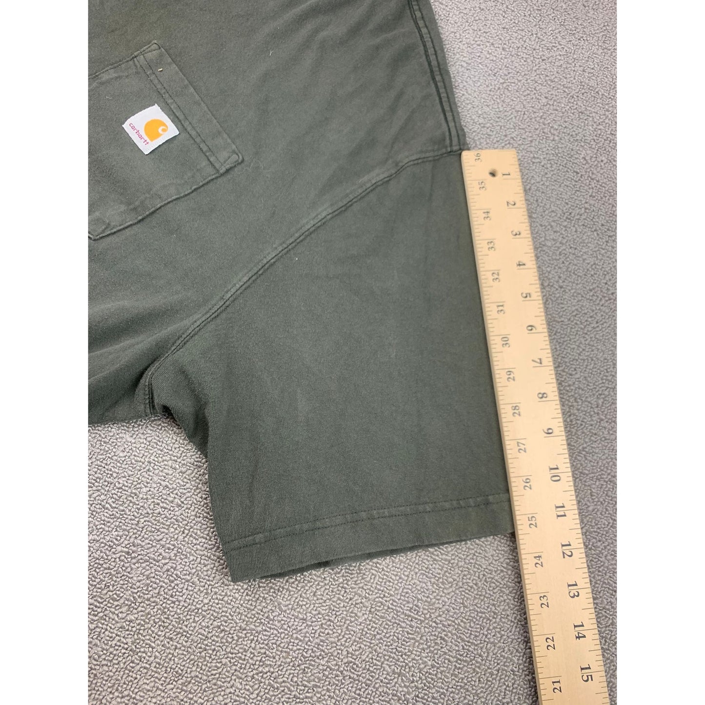 Carhartt Men's 2XL Olive Green Pocket T-Shirt