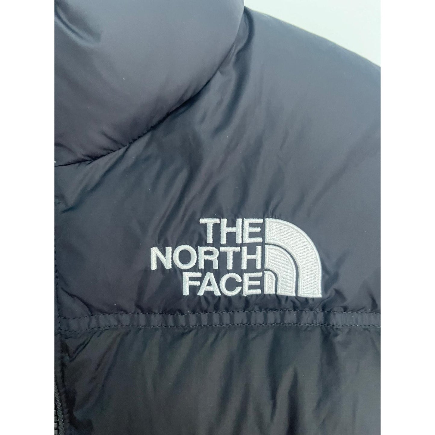 The North Face Puffer Jacket Teen Unisex  L Black Insulated Winter Coat