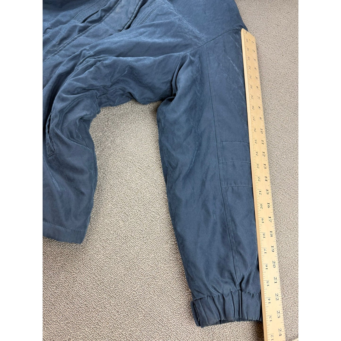 Mackintosh Women's Large Blue Insulated Hooded Jacket Parka Coat