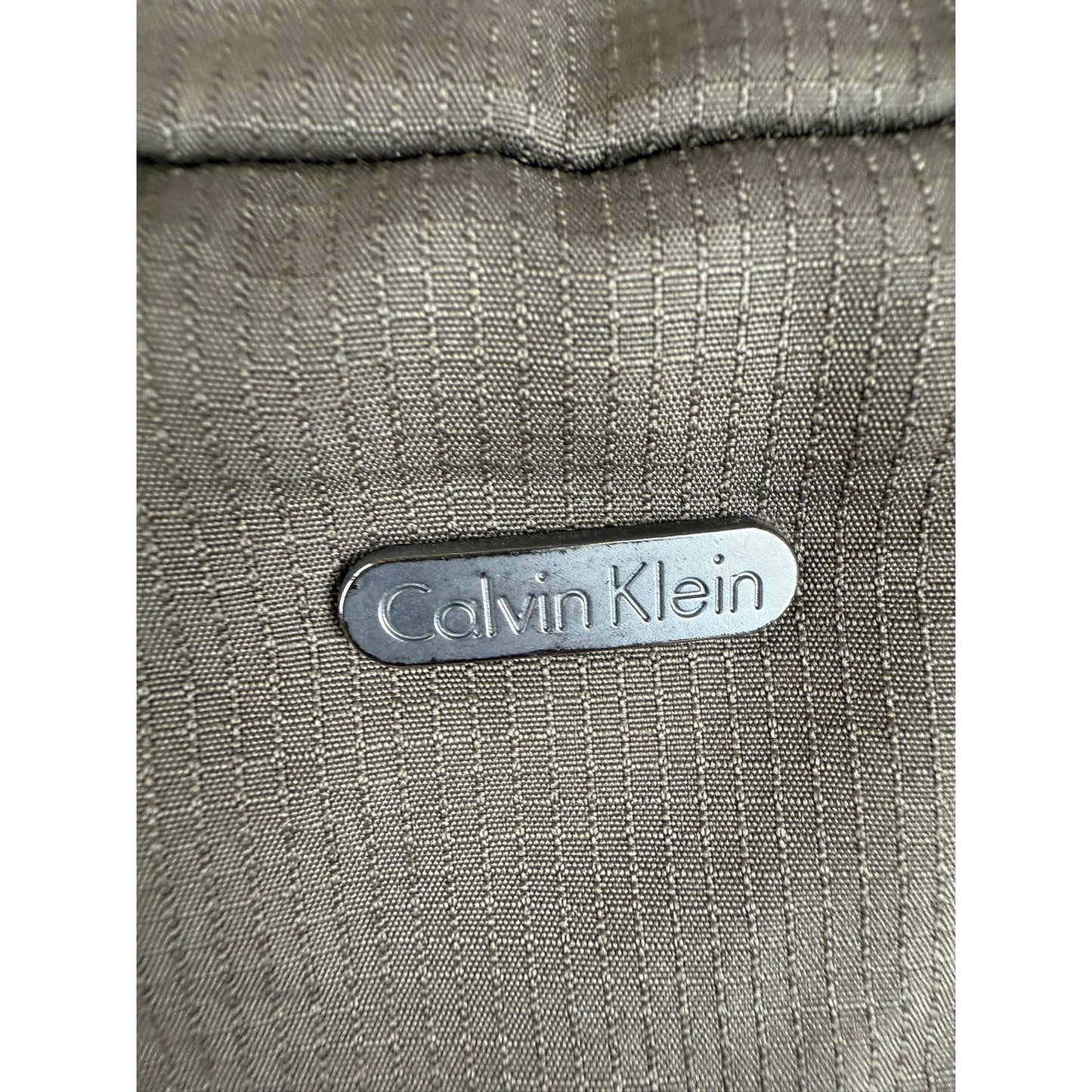 Calvin Klein Men's Size XL Olive Green Full-Zip Bomber Jacket