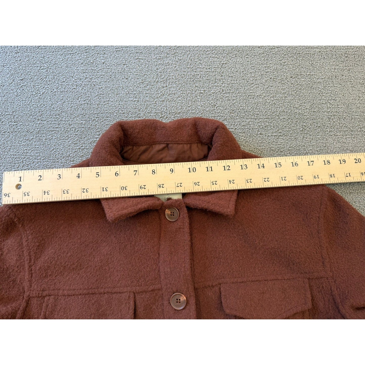 Joie Brown Jacket Women's Size L/G Button Up Outerwear