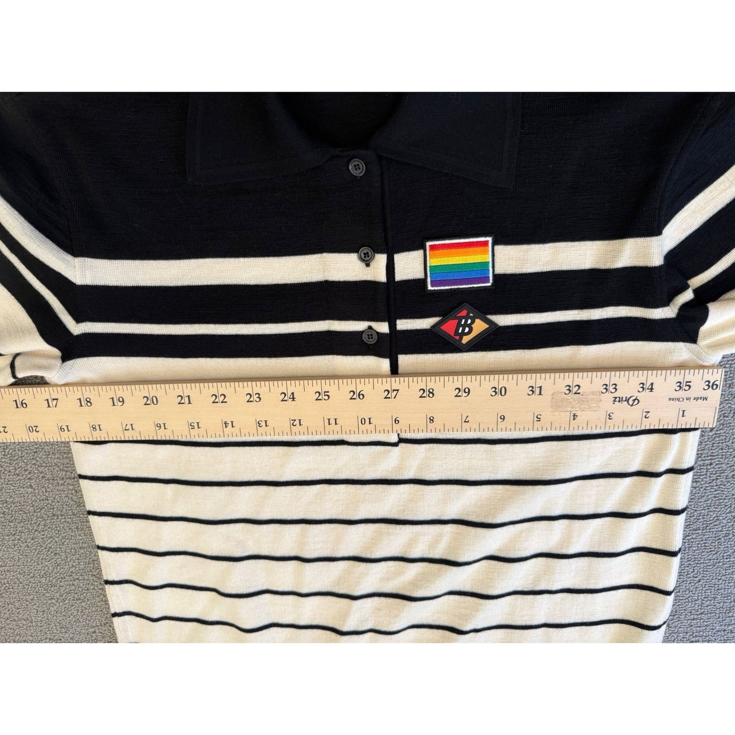 Burberry Women's XS Burberry Dress Polo Shirt Reconstructed
