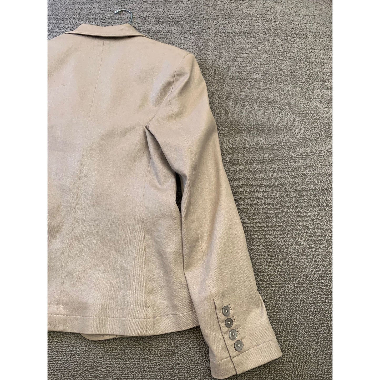 Ralph Lauren Black Label Women's 10 Blazer Linen Blend Jacket